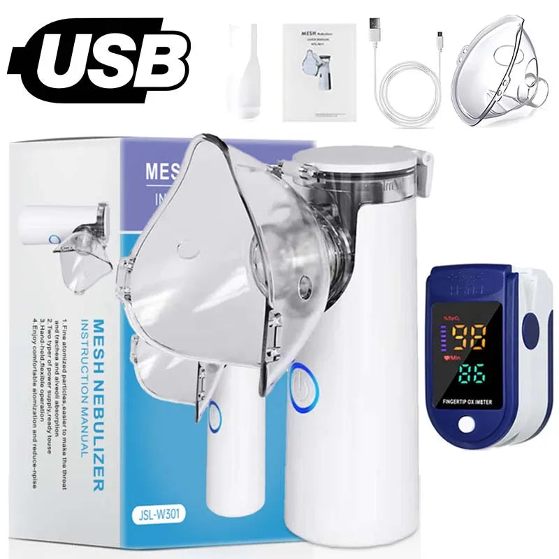 VitaCore™ - Portable & Silent Nebulizer (Medical-Grade)