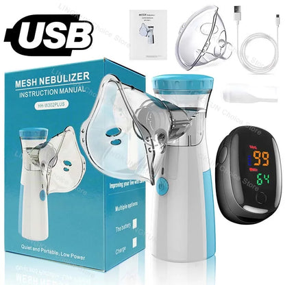 VitaCore™ - Portable & Silent Nebulizer (Medical-Grade)