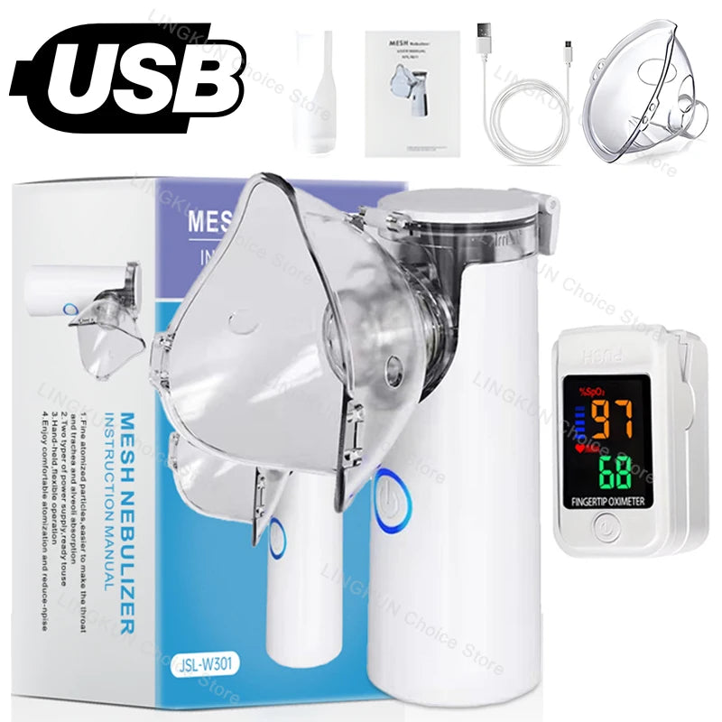 VitaCore™ - Portable & Silent Nebulizer (Medical-Grade)