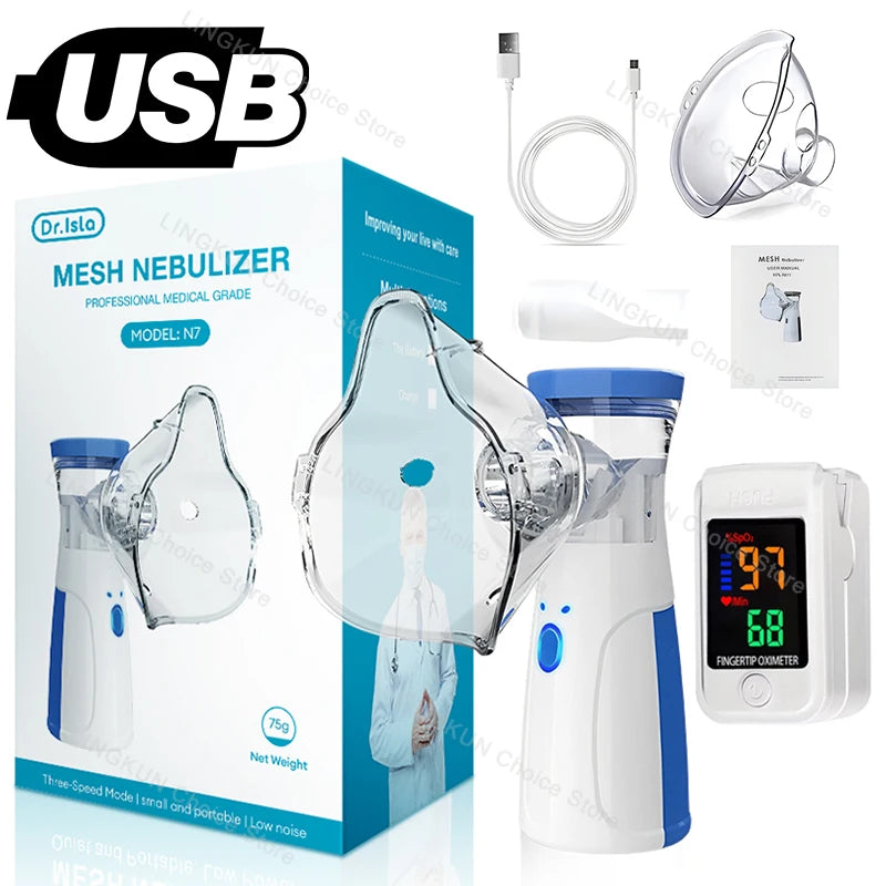 VitaCore™ - Portable & Silent Nebulizer (Medical-Grade)