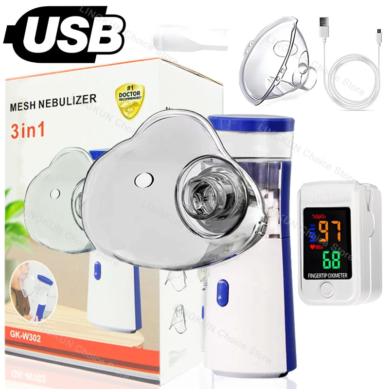 VitaCore™ - Portable & Silent Nebulizer (Medical-Grade)