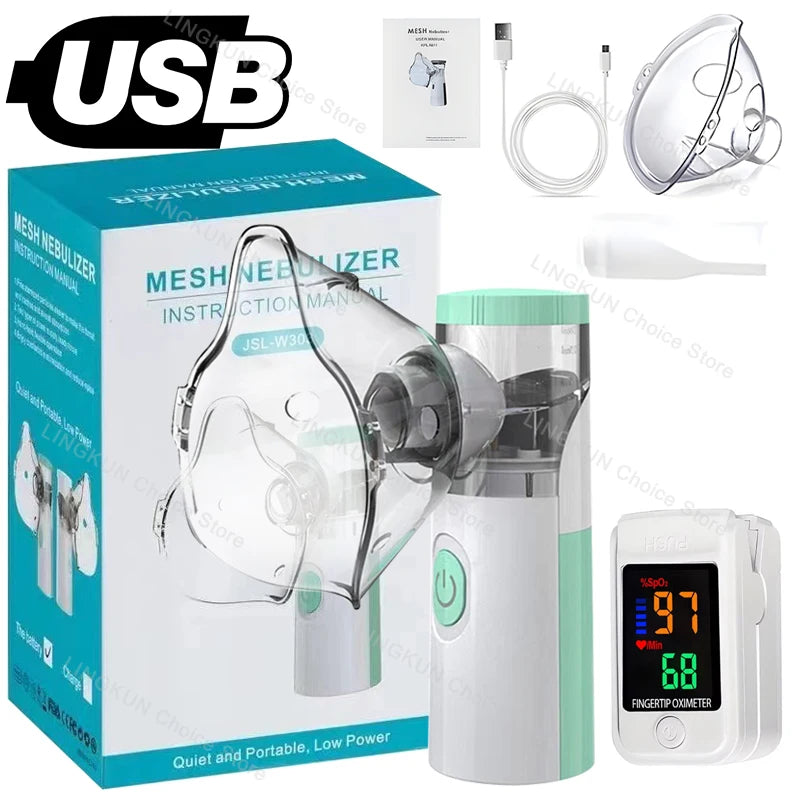 VitaCore™ - Portable & Silent Nebulizer (Medical-Grade)