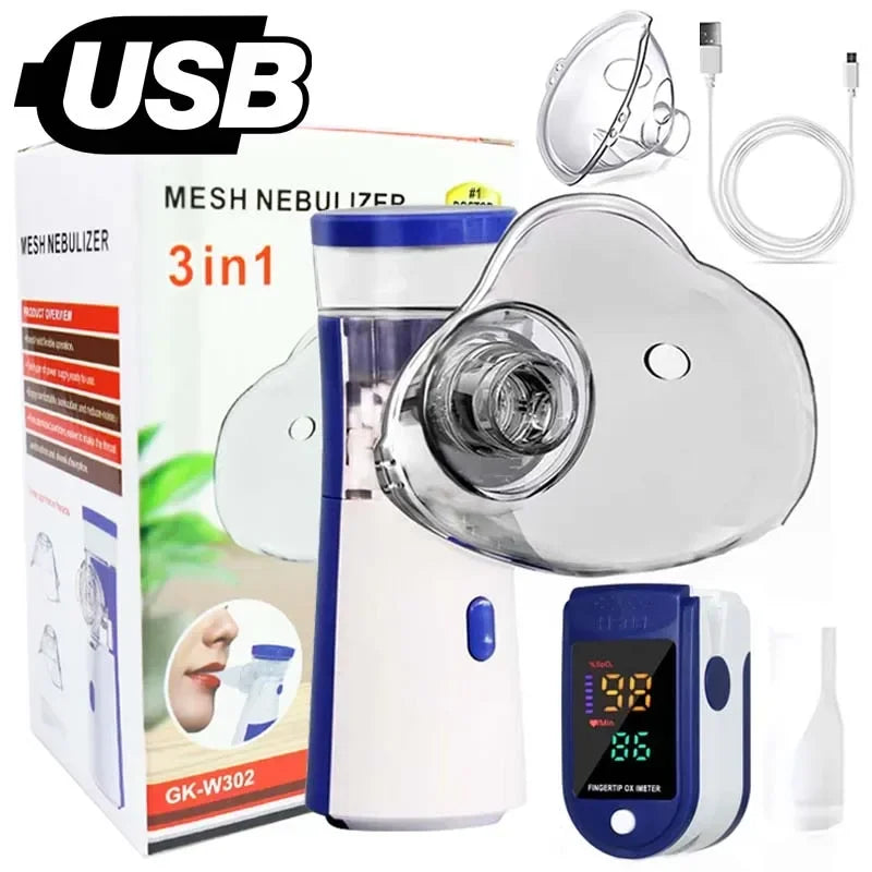 VitaCore™ - Portable & Silent Nebulizer (Medical-Grade)