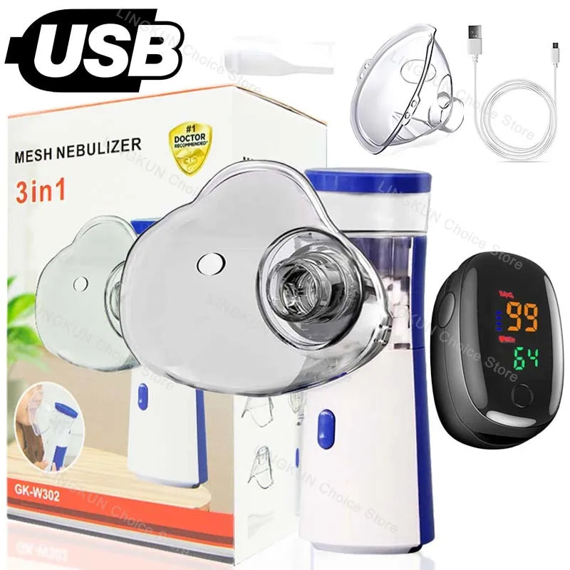 VitaCore™ - Portable & Silent Nebulizer (Medical-Grade)