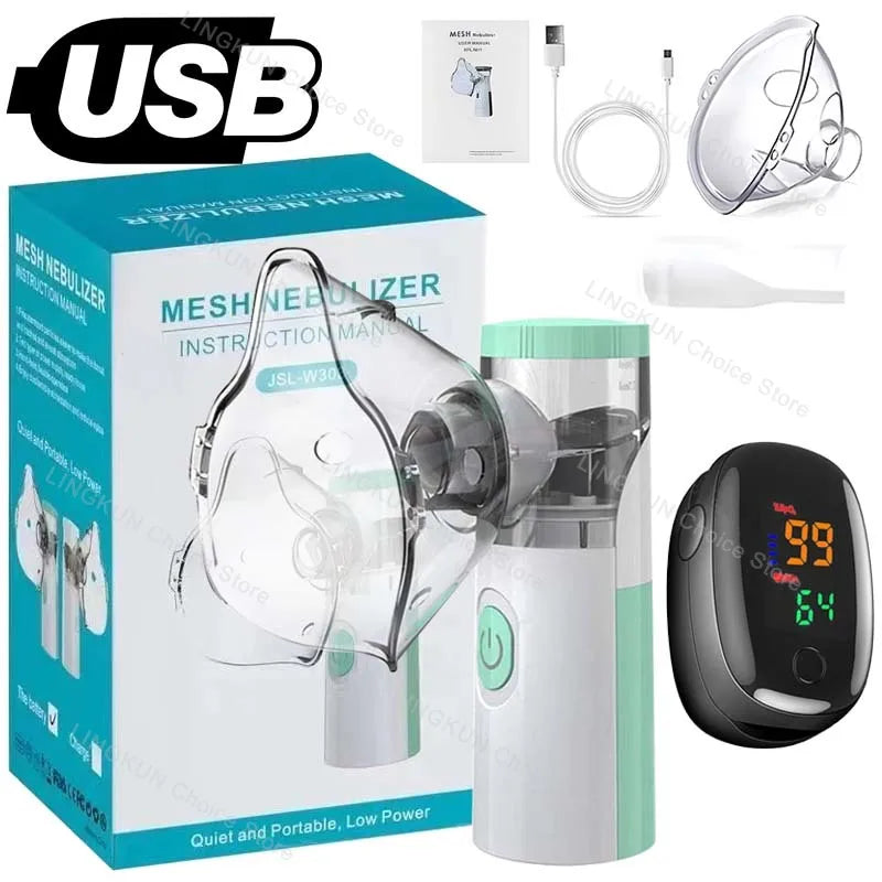 VitaCore™ - Portable & Silent Nebulizer (Medical-Grade)